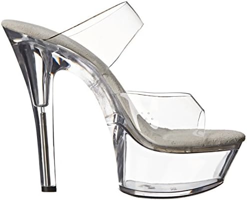 Ellie Shoes Women's 601-coco, Clear, 8 M US | Image 5