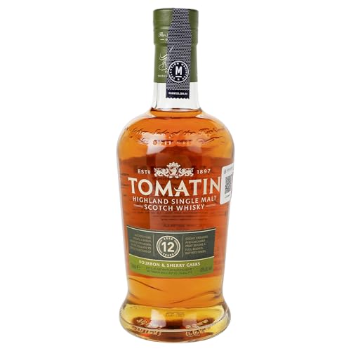Tomatin 12 Years Old Bourbon & Sherry Casks 43% Vol. 0,7l in Giftbox