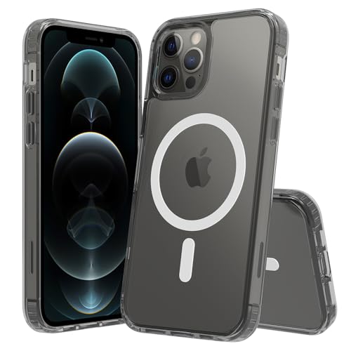 �Ή� iPhone 12 / 12Pro �P�[�X �J�o�[ �����V�F�� MagSafe�Ή� 3�{�ČRMIL�K�i ���΂ݖh�~ ���C�����X�[�d �ϏՌ� ���h�~ �y�� �}�O�l�b�g�X�}�z�P�[�X �X�g���b�v�����\ Qi2.2�Ή� �ő�25W�����[�d ��Phone12