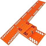 SEIKOH タイヤチェーン スタックヘルパー スタックステップ スノーヘルパー 折りたたみ式 2枚