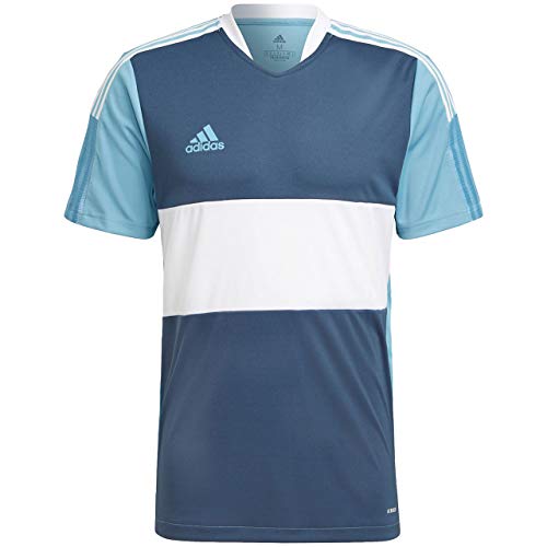 [アディダス(adidas)] TIRO ジャージー CU JLE67 GQ1060 クルーネイビー/Hブルー O