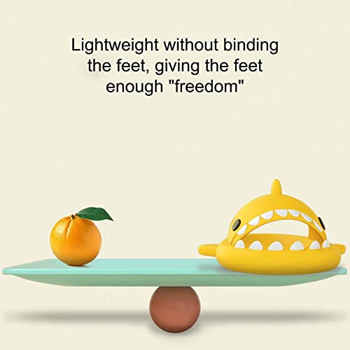 Image of Bold N Elegant Baby Shark Cool Cartoon Flip Flop Slippers Sandal Beach Footwear for Baby Boy Girl Kids