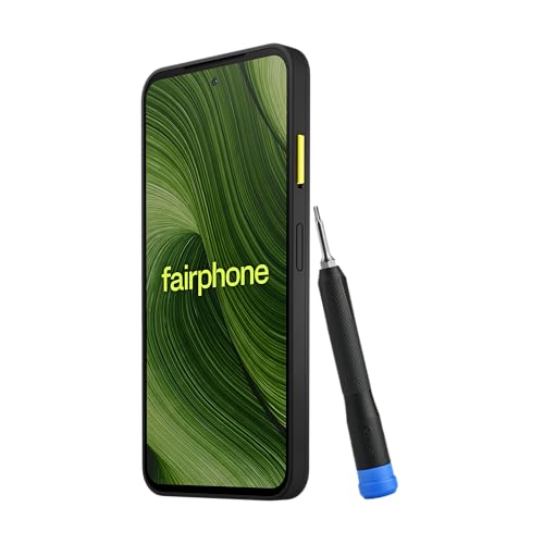 Fairphone Gen. 6 (reparierbares, nachhaltiges und langlebiges Smartphone (6,31-Display, 50-MP-Dual-Kamera, 8GB/256GB, 4415 mAh, Android 16)) inkl. iFixit Schraubendreher