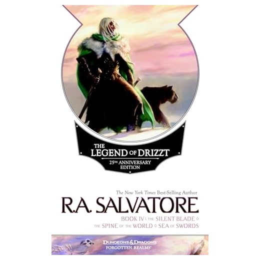 The Legend of Drizzt 25th Anniversary Edition, Book IV: The Silent Blade/The Spine of the World/The Sea of Swords: 4