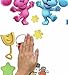 RoomMates RMK4881SCS Blue's Clues Peel and Stick Wall Decals
