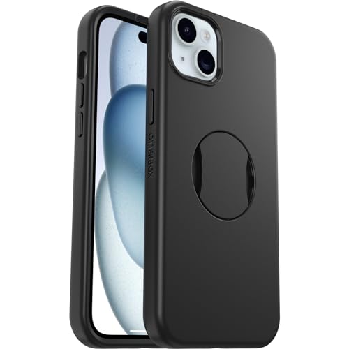 Coque iPhone 14 Plus Otterbox OtterGrip Symmetry pour protection voyage noire