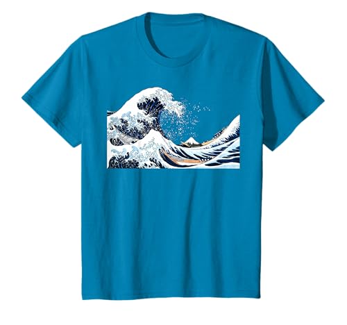 La grande vague au large de Kanagawa Hokusai Art japonais T-Shirt