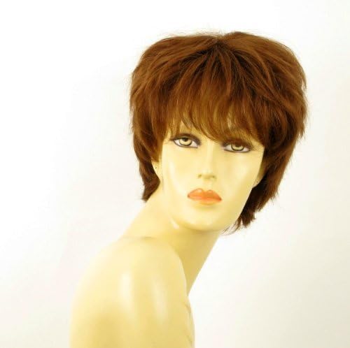 WIG UNIVERS Woman Wig 100% Natural Hair Blonde Copper Ref Sylvie 30