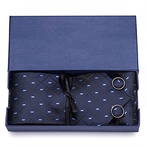 Corbata de seda para hombre con estuche de regalo miniatura 1
