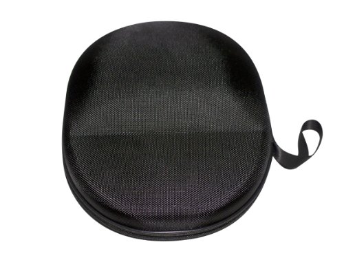 Xl Casebudi Hard Headphone Case | Compatible With Akg, Audio Technica, Sony, Sennheiser, Turtle Beach & More | Black Ballistic Nylon #TOP7