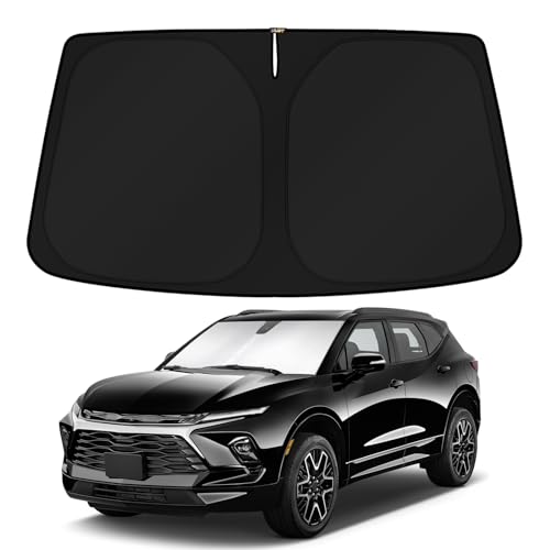 Image of KUST Windshield Sun Shade for 2024 2025 2026 Chevrolet Chevy Blazer EV & 2024 2025 2026 Honda Prologue & 2025 2026 Acura ADX (NOT for Chevy Blazer) Accessories Custom Fit Sunshade Sun Visor