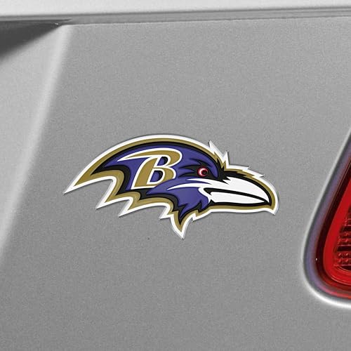 Image of FANMATS NFL 3D Color Metal Emblem, Diecut Team Logo Auto Emblem