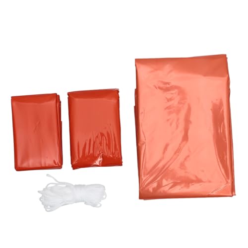 KESYOO Emergency Survival with Thermal Blanket Portable Outdoor Camping Tent Insulated Emergency Shelter Compact Design for Hiking Travel Survival