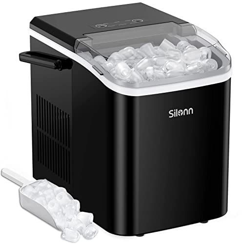 Silonn Countertop Ice Maker Machine, Portable Ice Makers Countertop