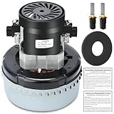 Atsmk 116336-01, 116336-00 120V Vacuum Motor, 2 Stage, High Efficiency, Strong Suction, Low Noise, Energy Efficient, 5.7 Inch, Includes Motor Gasket 566, Fits 56207802, 44903A, 380001, 296439, 14800