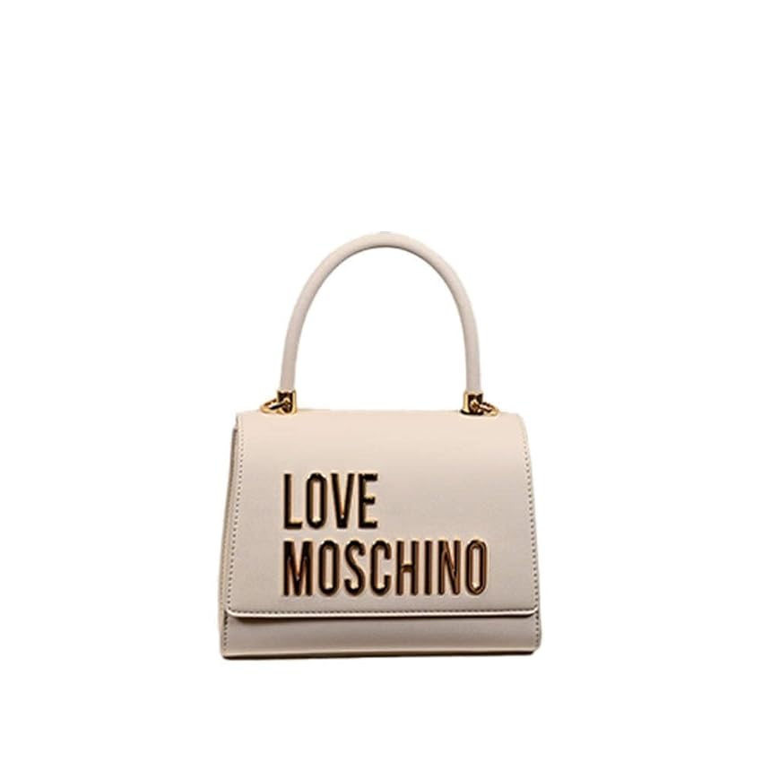 Love Moschino, BORSA A MANO Donna, Avorio, Taglia unica