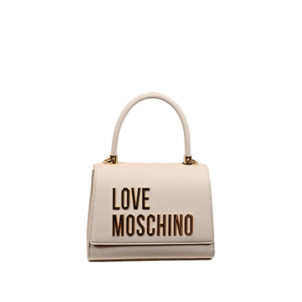 Love Moschino Mujer Blanco Perla (Ral 1013) Bolso De Mano Blanco Perla Talla Única