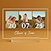 Imagen de Cristal Plaque Lampara Para Fotos con 3 Imágenes Personalizadas