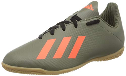 Adidas X 19.4 IN J, Botas de fútbol Unisex niño, Multicolor (Legacy Green/Solar Orange/Core Black Legacy Green/Solar Orange/Core Black), 30 EU