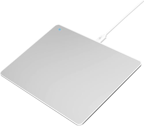 Miniatura 1 de Trackpad Touchpad para PC con Windows, trackpad externo con cable USB, ultra delgado portátil de aluminio multi-gesto trackpad para Windows 710 PC