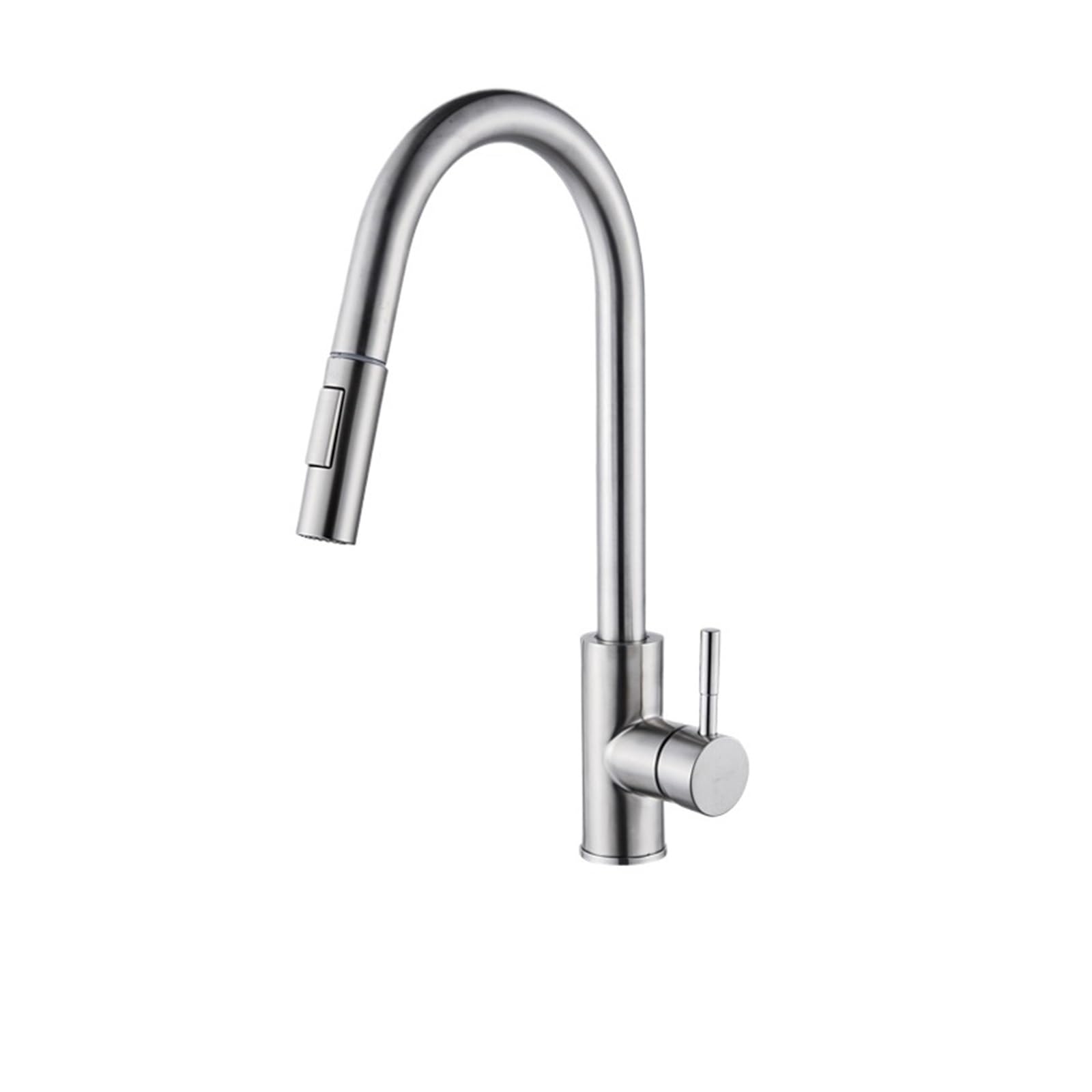 Robinet mitigeur de cuisine extractible double jet d'écoulement chaud et froid