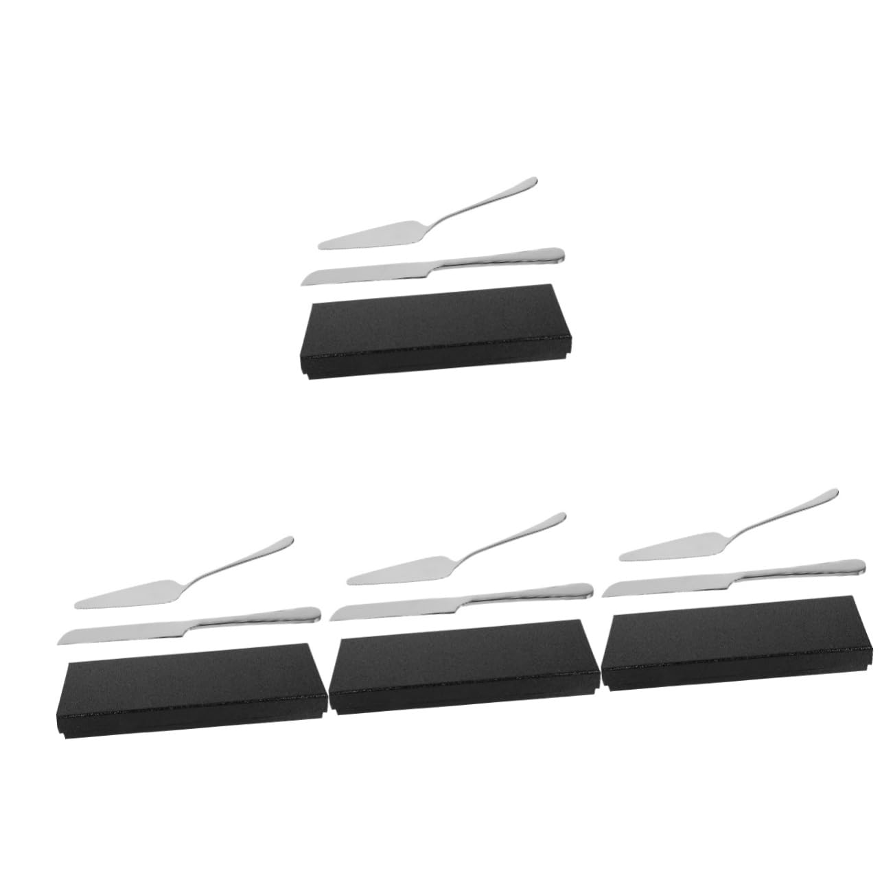 Ciieeo 4sätze Kuchenmesser Und Tortenheber Set Hochwertiges Teiliges Backzubehör Für Präzises Schneiden Und Servieren Von Torten Kuchen Und Pizzen Für Feiern Und Hochzeiten
