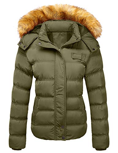 Amazon.com: Szory Women's Down Thicken Winter Coat Quilted Warm