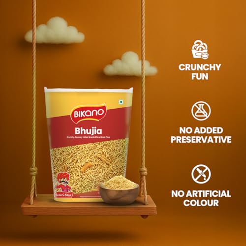Image of Bikano Bikaneri Bhujia 1 kg (Pack of 3)