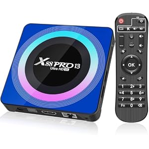 Android 13 TV Box mit RK3528, 4GB RAM 128GB ROM, 2,4/5G WLAN, BT5.0 und 8K