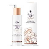Vitality CBD Crema corporal con infusión, 300 mg de cannabidiol, 150 ml