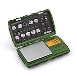 TUFF-WEIGH Digital Mini Scale 100g x 0.01g Green / Black