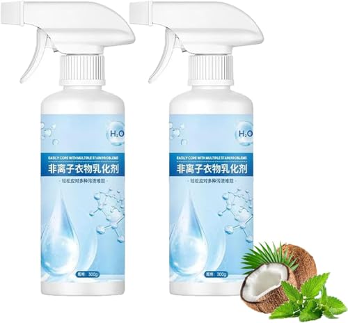 Non Ionic Emulsifier Clothing Cleaner,�ߗޗp�V�~���X�v���[ 300ml�CClothes Oil Laundry Cleaning Remover,Strong Decontamination For Grease/O