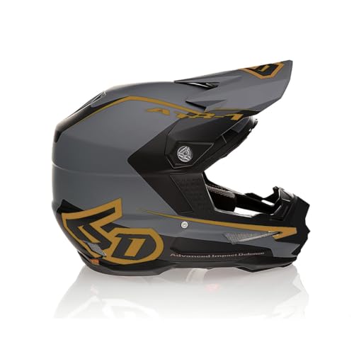 6D HELMETS | ATR-1 Stealth Off-Road Motorcycle Helmet | Gold | X-Large