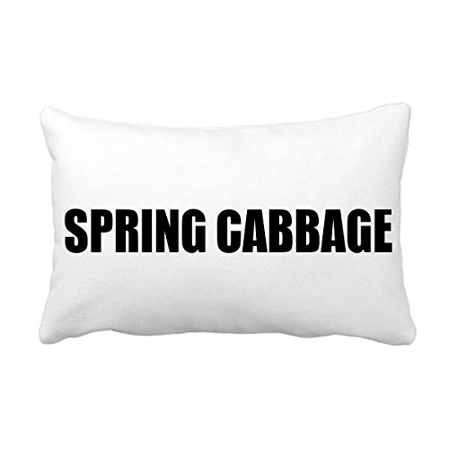 Coussin chou printemps multicolore 16x24 : cadeau déco maison unique - 2