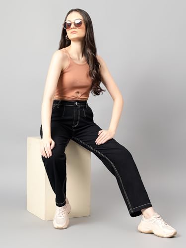 Image of KOTTY Womens Denim Jeans | All Day Comfort | Casual Wear for Women