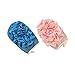 Myjka do szorowania ciała Złuszczanie Rękawice do kąpieli Rękawice Złudnie Rękawice Loofah Gąbka Prysznic Gąbka Body Scrubber Body Scrubber Prysznic Gąbka (2Packs) do kąpieli pod prysznicem Głęboko oc