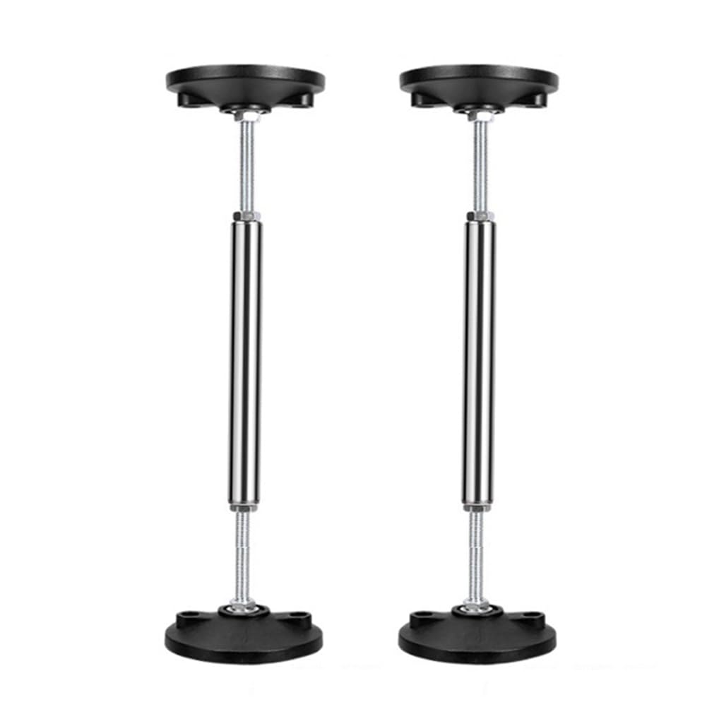 Buqpow As Shown 2Pcs Telescopic Support Rod Stainless Steel Cabinet Adjustable 30-45Cm Support Pole High Hardness Sink Support