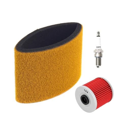 Pack filtre à air et bougie moto pour les randonnées en KLF300