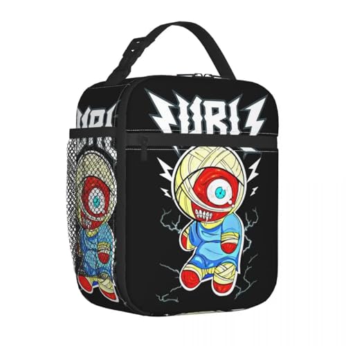 IRUHHGU Bolsas de Almuerzo aisladas para Enjuague bucal Captain Curly Contenedor de Alimentos Nevera portátil Cajas térmicas para la Oficina Escolar