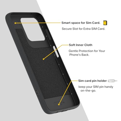 Image of Pikkme Back Cover for Motorola Moto G67 Power 5G / G57 Power 5G Camera Protection 3D Hexa Cube Design Silicone Protective Bumper Case (Grey)