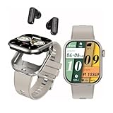 【Smartwatch avec écouteurs Intégrés】Avec ce produit, nous n'avons plus à nous soucier de perdre l'étui de chargement ou de transporter divers câbles de chargement. Vous pouvez toujours la porter au poignet pour répondre aux appels, écouter de la musique et chager pour les écouteurs.