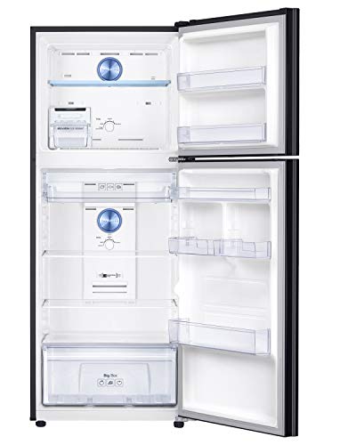 Image of Samsung 394 L 2 Star Inverter Frost-Free Double Door Refrigerator Appliance (RT39T50382C /TL, Black, 2022 Model)