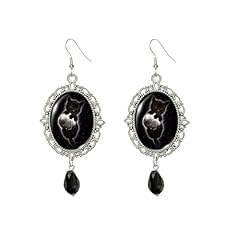 Goth Cat Earrings E