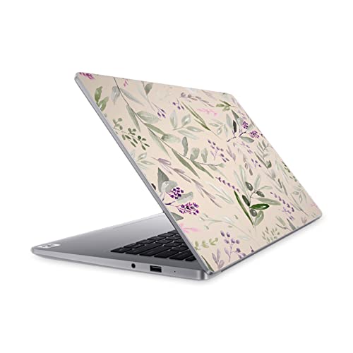 Skin Vinyle Mi Notebook 14 2020 Anis Illustration au Café et au Bureau