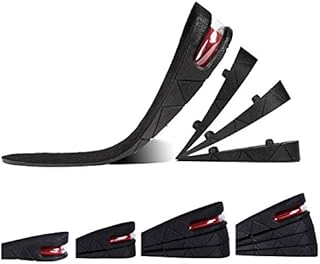 Height Increase Insole, 4-Layer Orthotic Heel Shoe Lift kit with Air Cushion Elevator Shoe Insole Lifts Kits Inserts for Men & Women Taller Insoles 1.2