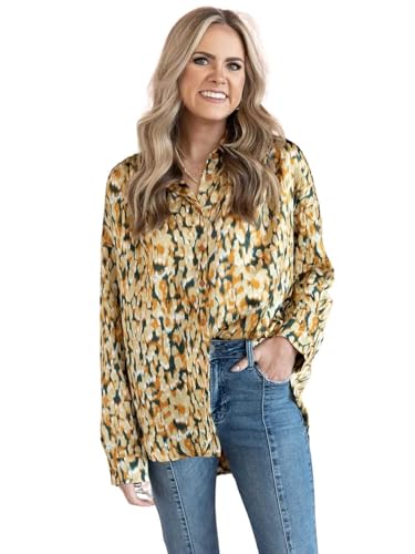 Leriya Fashion Women's Rayon Oversized Fit Top Korean Style Long ...
