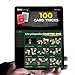 Magic Makers 100 Card Tricks Kit Includes Marked Deck & Svengali Trick Deck