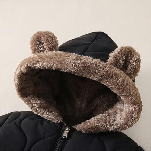 Barboteuse bébé d'hiver : combinaison neige ski pour fille