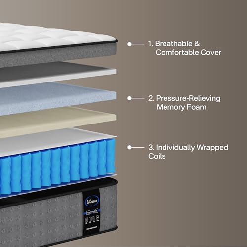 King size memory foam mattress