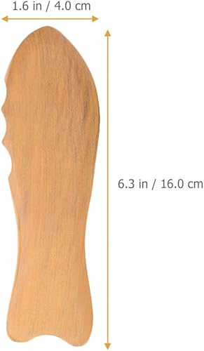 Miniatura 6 de Tabletas de Gua Sha en forma de pez, tableros de guasha, herramientas de guasha de madera, tabla de gua sha, pierna de gua sha, herramientas de